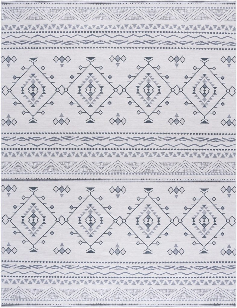 Tappeto a pelo basso tessuto a mano Evangeline