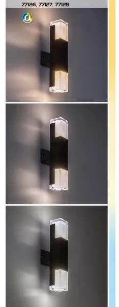 Rabalux 77126 - Applique a LED da esterno DARVAS LED/7W/230V IP54