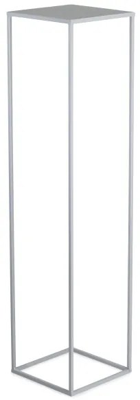 Portafiori 100x24 cm grigio