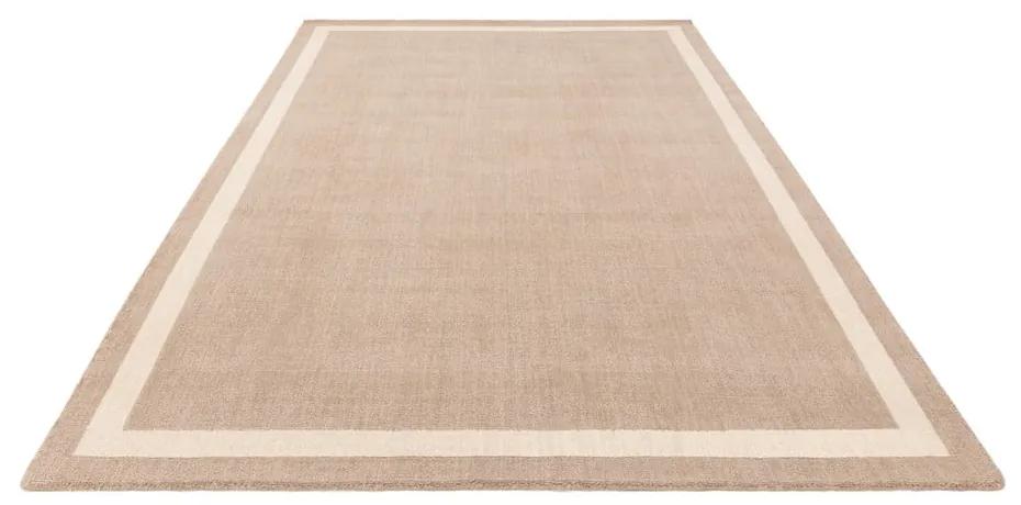 Tappeto in lana beige tessuto a mano 160x230 cm Albi - Asiatic Carpets