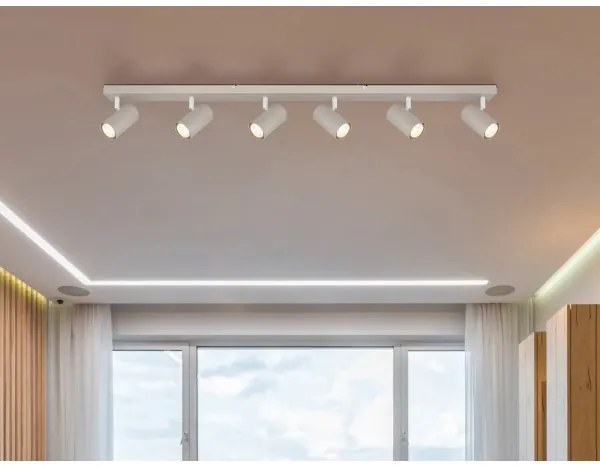 Globo 57911-6DSA - Plafoniera ROBBY 6xGU10/35W/230V