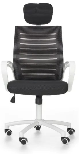 Sedia da ufficio MIRI nera/bianca