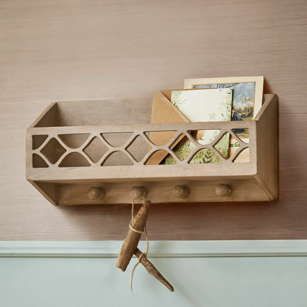 LOBERON Scaffale da parete Doucetin