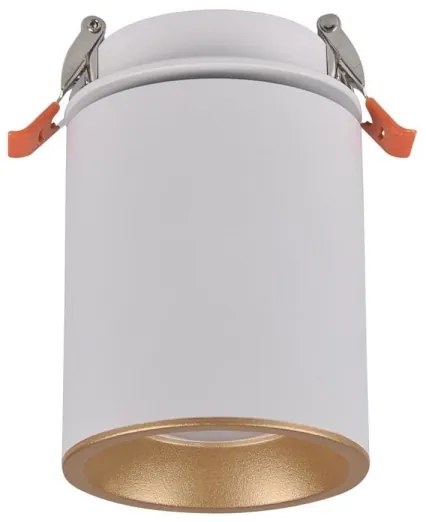 Faretto da incasso HARON 1xGU10/10W/230V bianco/oro