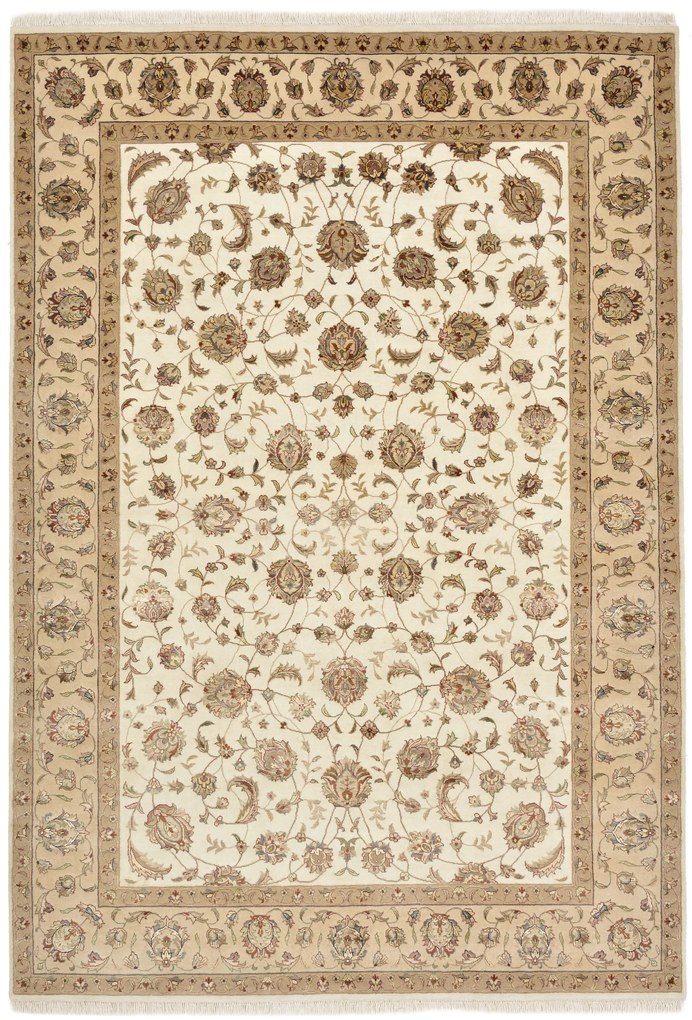 Tabriz Tappeto 240x170 (Indian) Annodato A Mano