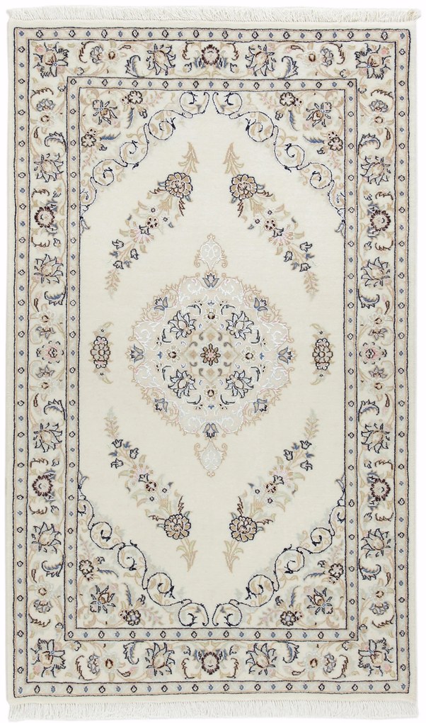 Nain Tappeto 80 x 140 (Iran) Annodato A Mano