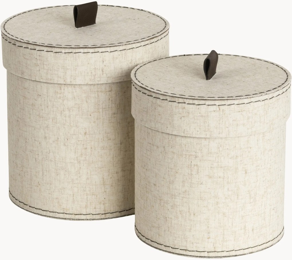 Set di 2 scatole Leonore