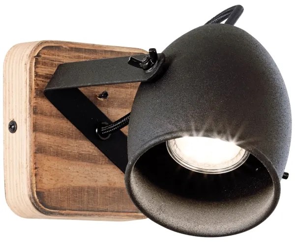 Brilliant - Faretto da parete CROWTON 1xGU10/6W/230V pino