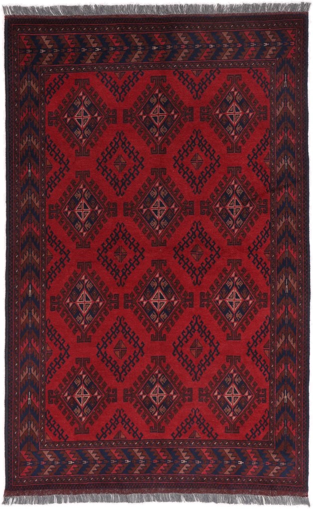 Afghan Tappeto 130x200 (Afghanistan) Annodato A Mano