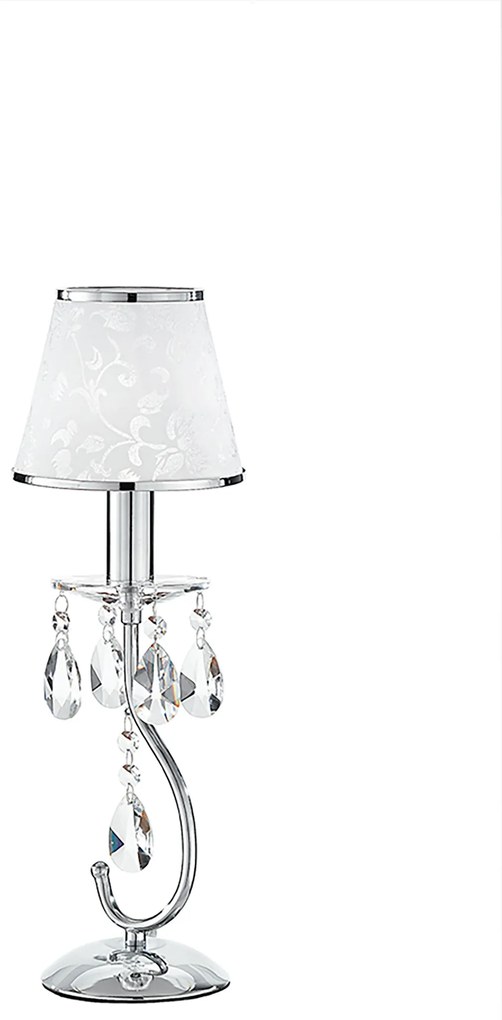 Lampada da Tavolo Lumetto I BOEME L1 Cromo 40W