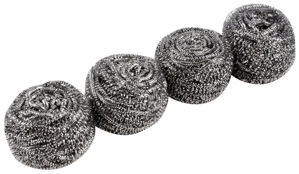 Stracci per piatti in acciaio in set da 12 pezzi - Homéa