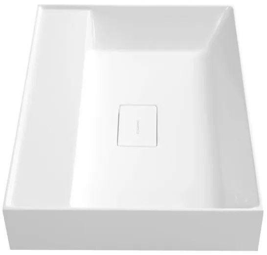 Sapho - Lavabo sospeso GODIVA 58x44 cm marmo/bianco