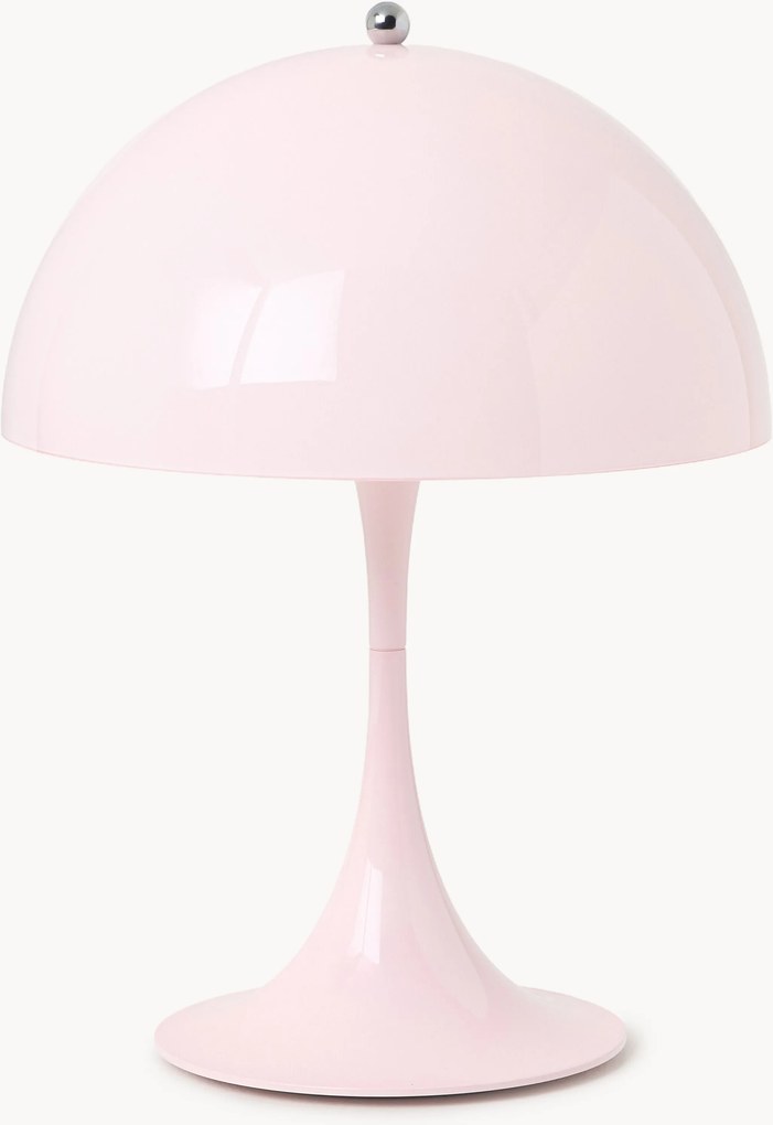 Lampada da tavolo portatile a LED con luce regolabile Panthella 250, Design Verner Panton