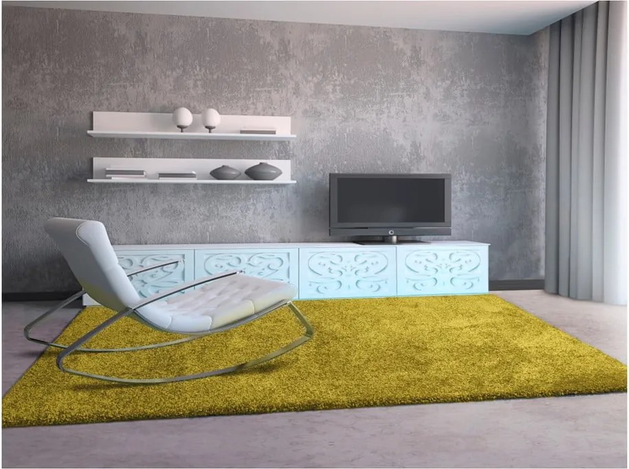 Tappeto verde , 67 x 125 cm Aqua Liso - Universal