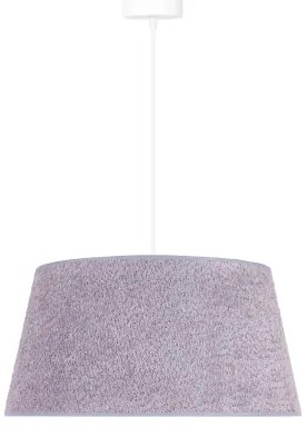 Duolla - Lampadario a sospensione con filo BOUCLE 1xE27/15W/230V diametro 50 cm grigio