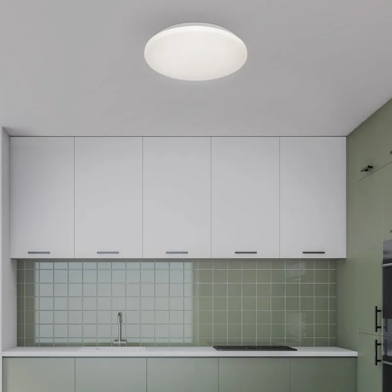 Plafoniera LED moderno Zero, bianco Ø 49.5 cm, 3800 lumen MANTRA