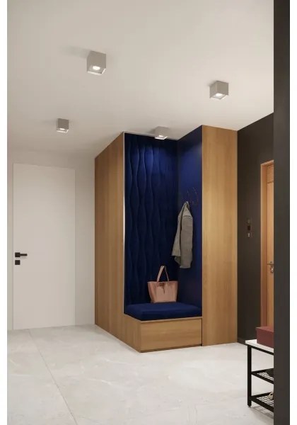 Sollux SL.1278 - Faretto HATI 1xGU10/10W/230V grigio