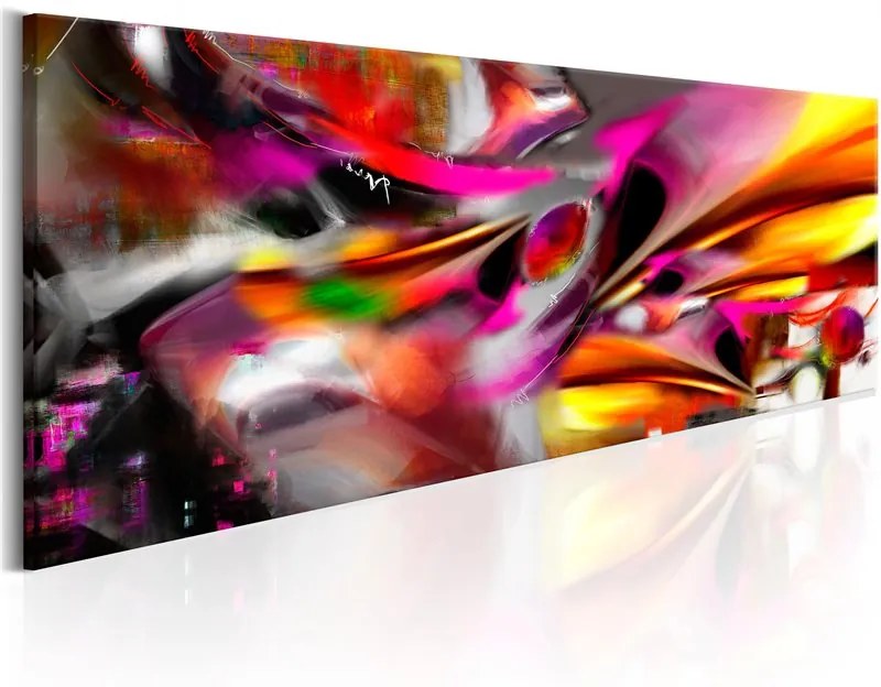 Quadro Fiery Expression  Colore colorful, Dimensioni e Misure 120x40