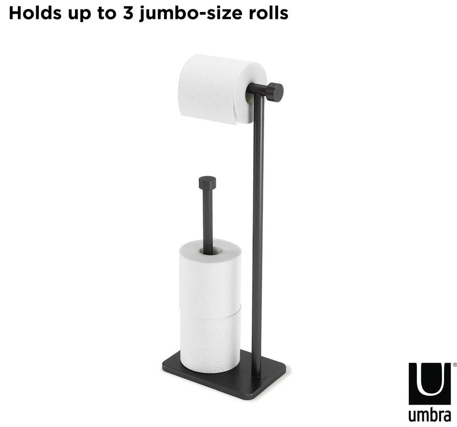 Porta carta igienica in acciaio Cappa - Umbra