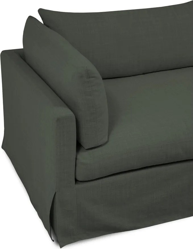 Divano in verde scuro 244 cm Horn – Scandic