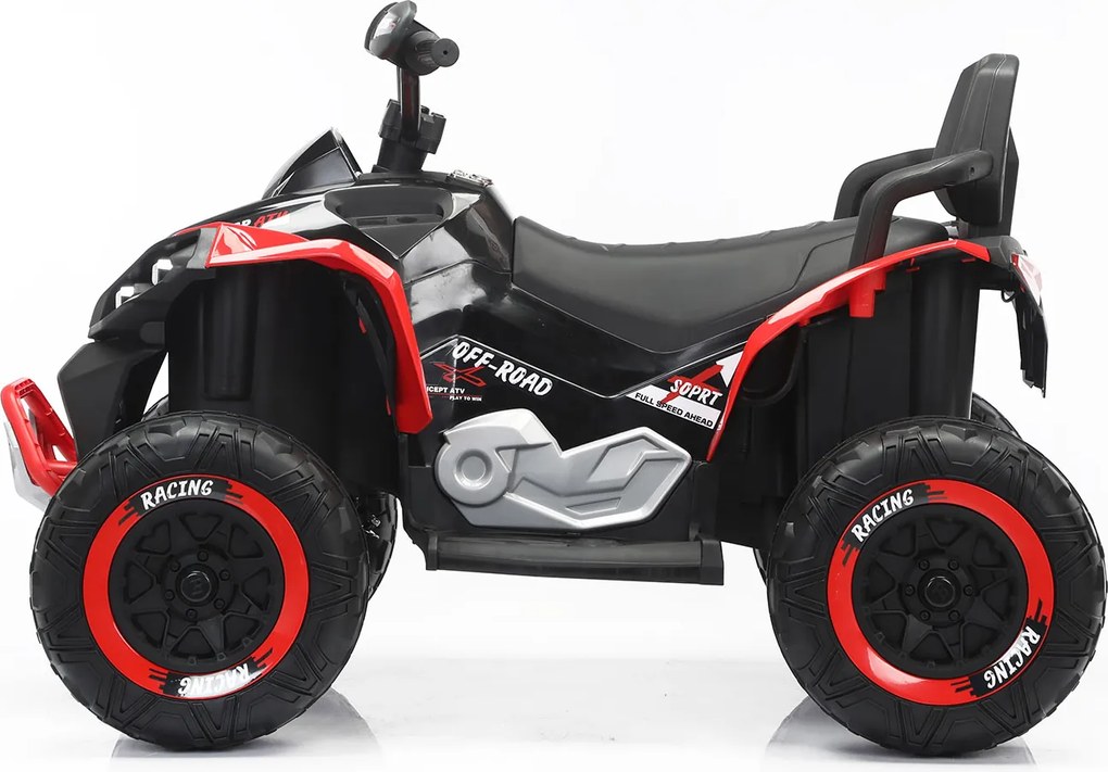 Quad Elettrico per Bambini ATV Safari Gold 24V fino a 60 kg con Telecomando Rosso...