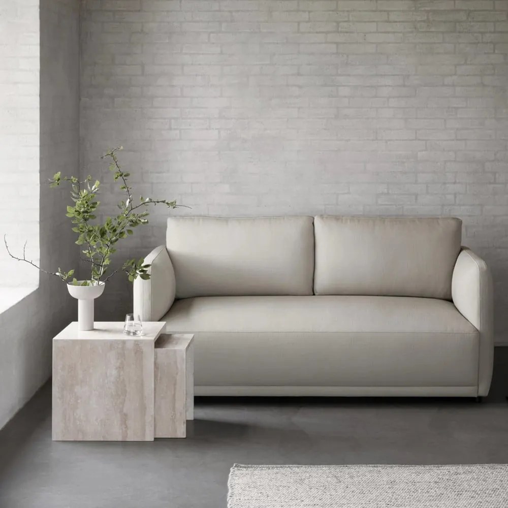 Set di 2 tavolini in pietra 45x45 cm VARU - Blomus