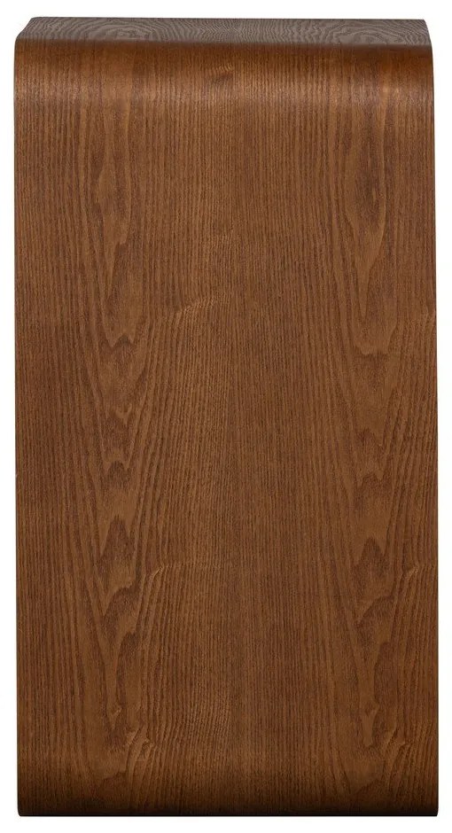 Tavolino con effetto noce 32x40 cm Frey – WOOOD