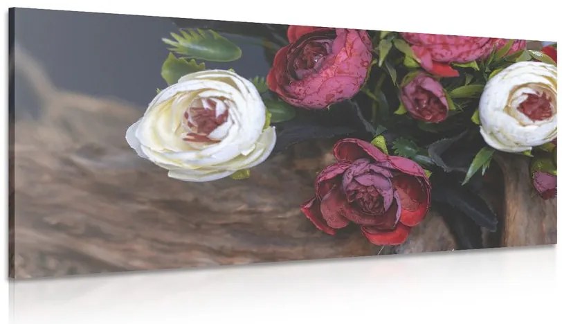 Quadro su tela – Vendemmia floreale