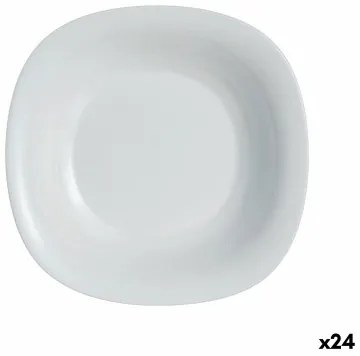 Piatto Fondo Luminarc Carine Granit Grigio Vetro Ø 21 cm (24 Unità)