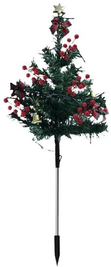 Decorazione natalizia LED/1W/230V 75 cm IP44 verde