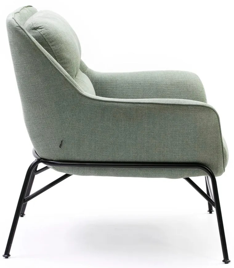 Poltrona grigio-verde Sadira - Teulat