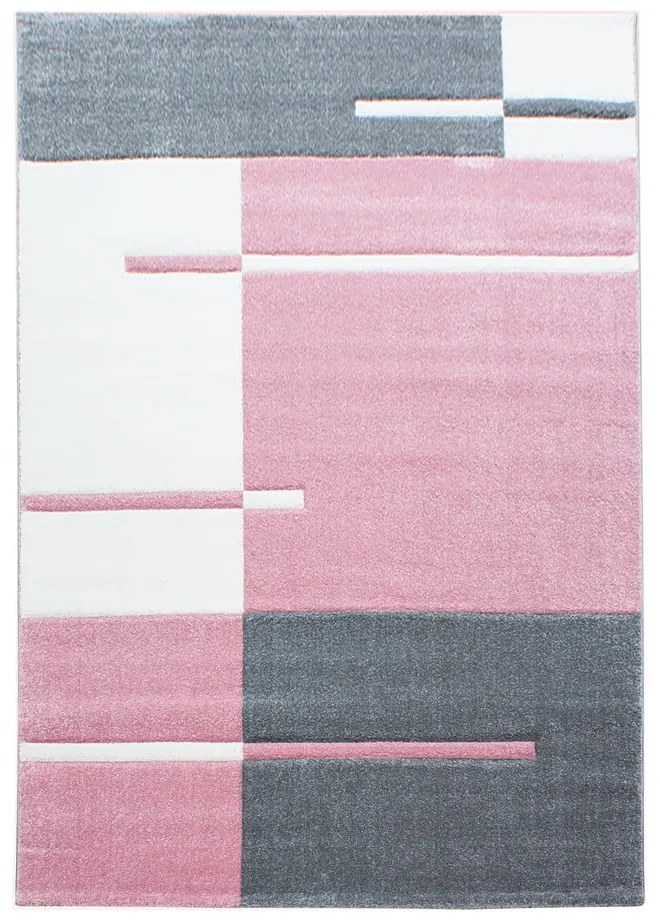 Tappeto rosa-grigio 160x230 cm Hawaii - Ayyildiz Carpets
