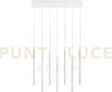 Lampadario a sospensione led pype bianca 35w 3290lm cct 3000 4000 6...