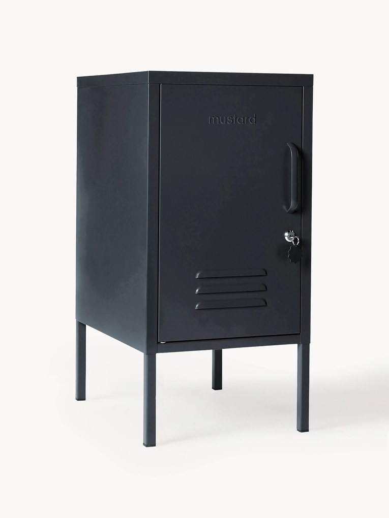 Comodino in metallo The Shorty, apertura verso sinistra