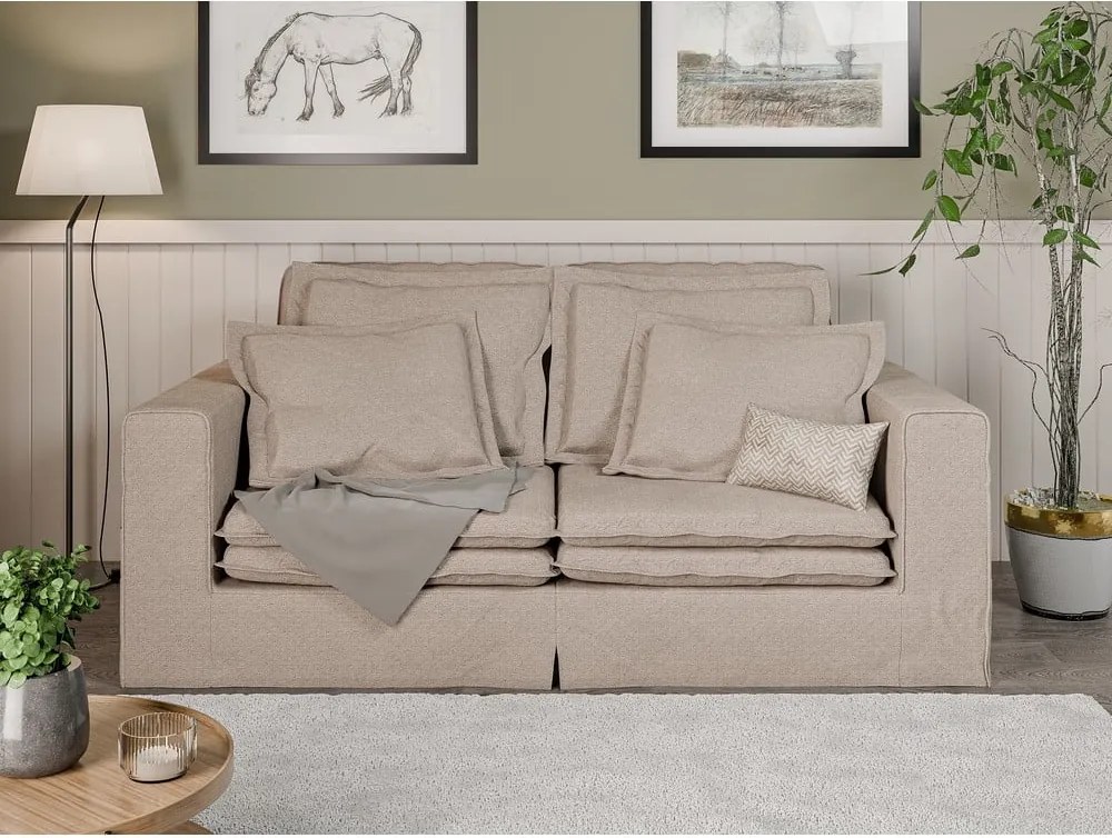 Divano beige 196 cm Nora – Ropez