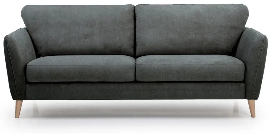 Divano nero e grigio 206 cm Oslo - Scandic