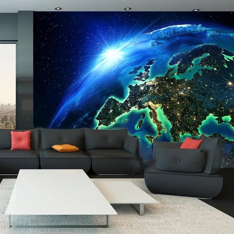 Fotomurale adesivo  The Blue Planet  Larghezza x Altezza Home decor 245x175