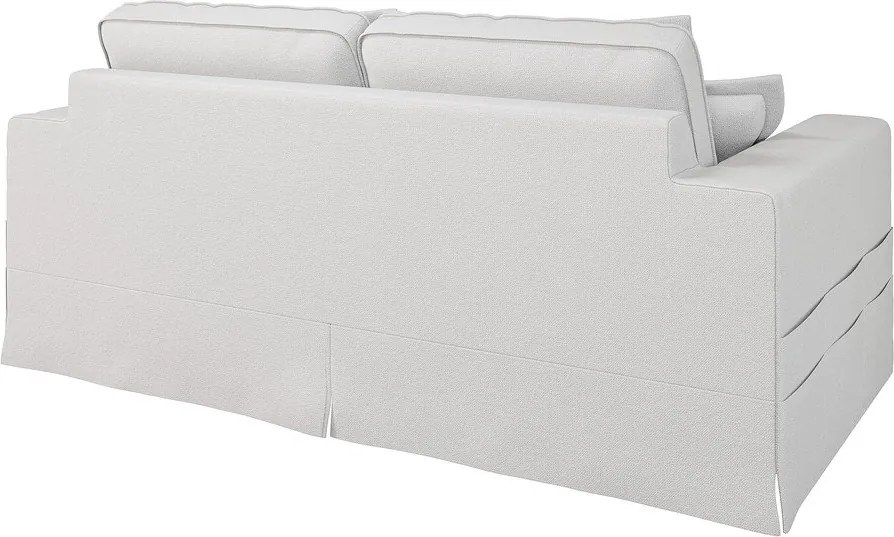 Divano bianco 196 cm Nora – Ropez