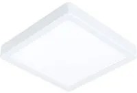 Plafoniera Moderna Fueva 5 In Acciaio Bianco Led Integrato 17W 4000K Ip20