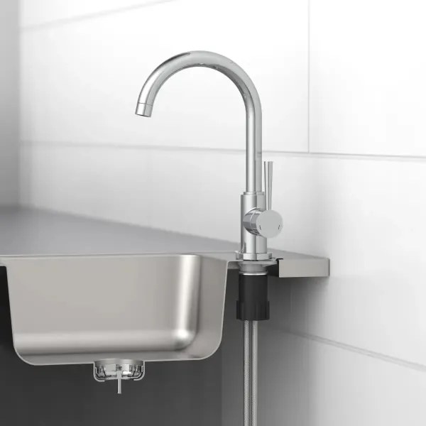 Schütte 79116 - Miscelatore per lavello CORNWALL cromo lucido