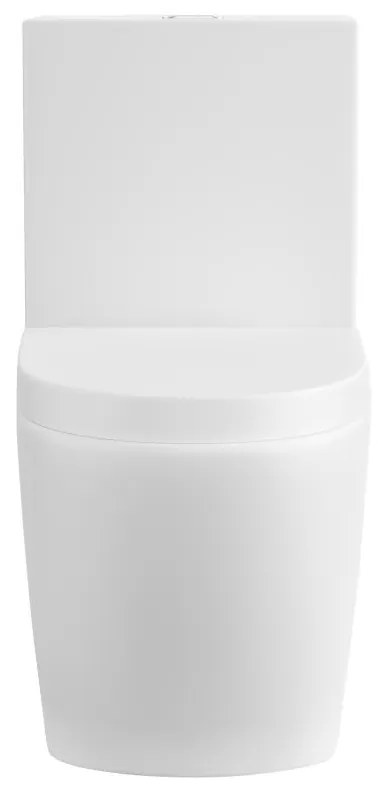 WC da appoggio Drenaggio orizzontale Ceramica Bianco opaco - NAGILAM