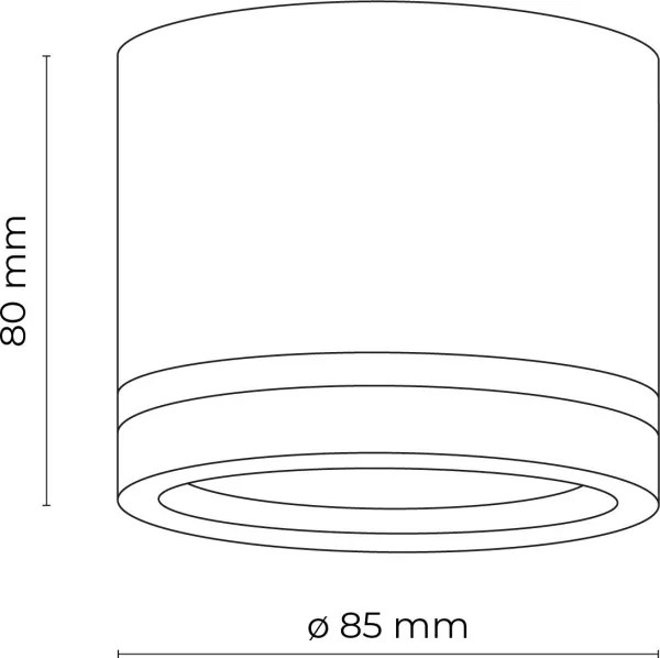 Faretto JET 1xGX53/11W/230V bianco