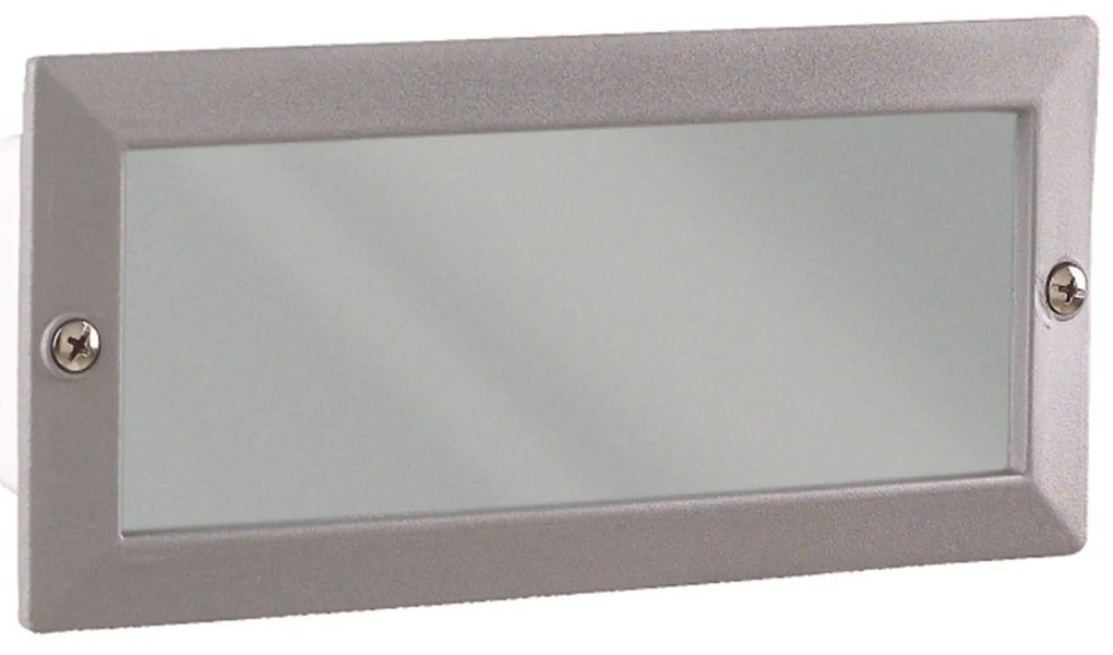 Plafoniera Esterno Contemporanea Peyton Pc Grigio 1 Luce E27 Ip54