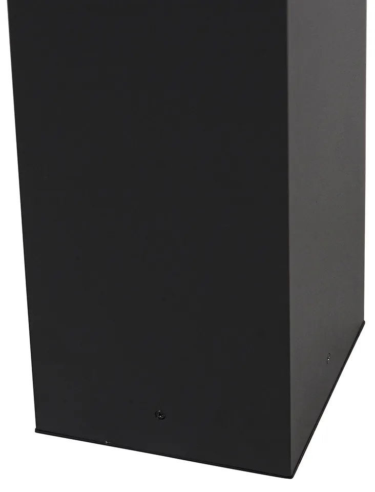 Lampada da terra per esterni intelligente nera 80 cm con WiFi ST64 - Charlois