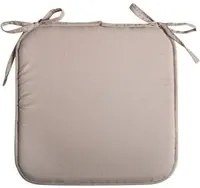 Cuscino per sedia beige 38 x 38 x Sp 1.8 cm