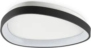 Gemini plafoneira 2900 lm 3000 k 24 w on-off nera