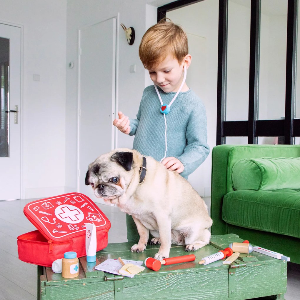 Set medico per bambini in valigetta