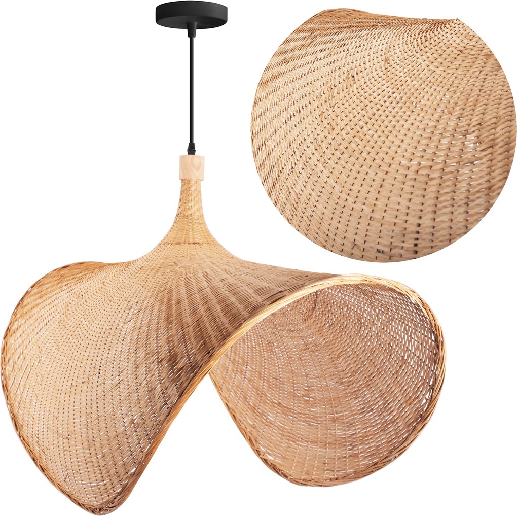 Lampada da soffitto Bamboo APP1641-1CP 50cm