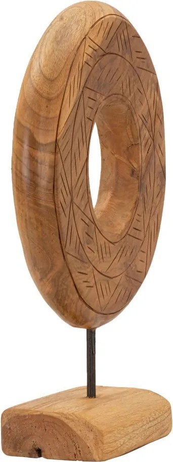 Statuetta in legno (altezza 38 cm) Dorat - Mauro Ferretti
