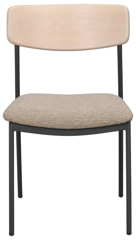 Sedie da pranzo in colore beige-naturale in set da 2 Maymont - Rowico